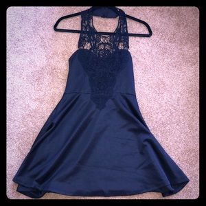 Open Back Midi Dress